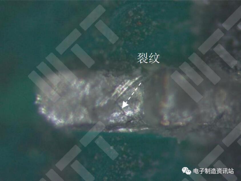 NG IC引腳表面外觀檢查照片
