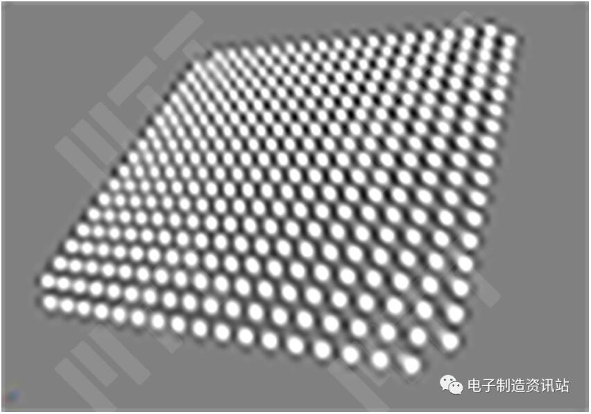 NG處理器CPU焊點(diǎn)三維圖片