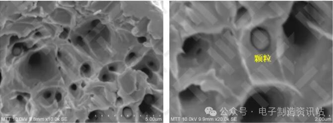 人為拉斷斷口形貌SEM