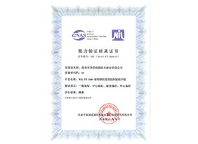 NIL PT-1684 結構鋼的低倍組織缺陷評級-能力驗證結果證書